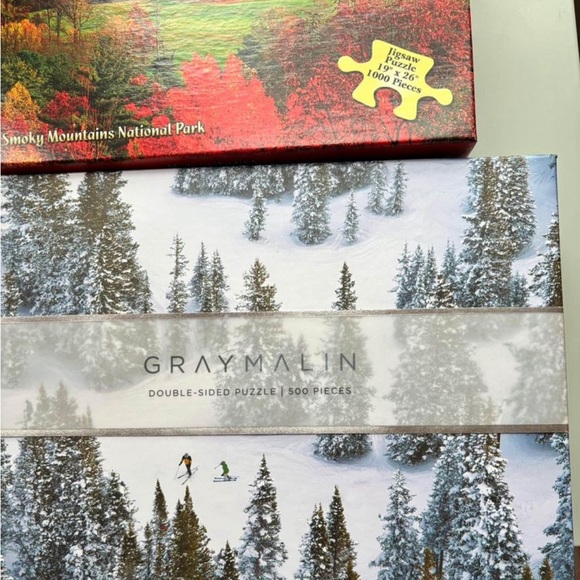 3 x 1000 piece scenery puzzles - Picture 3 of 4